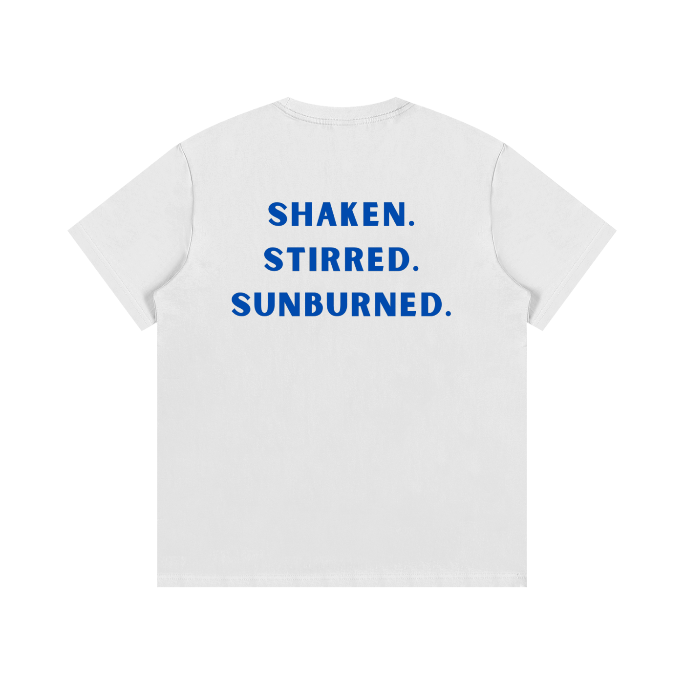 Shaken. Stirred. Sunburned. Cotton T-Shirt