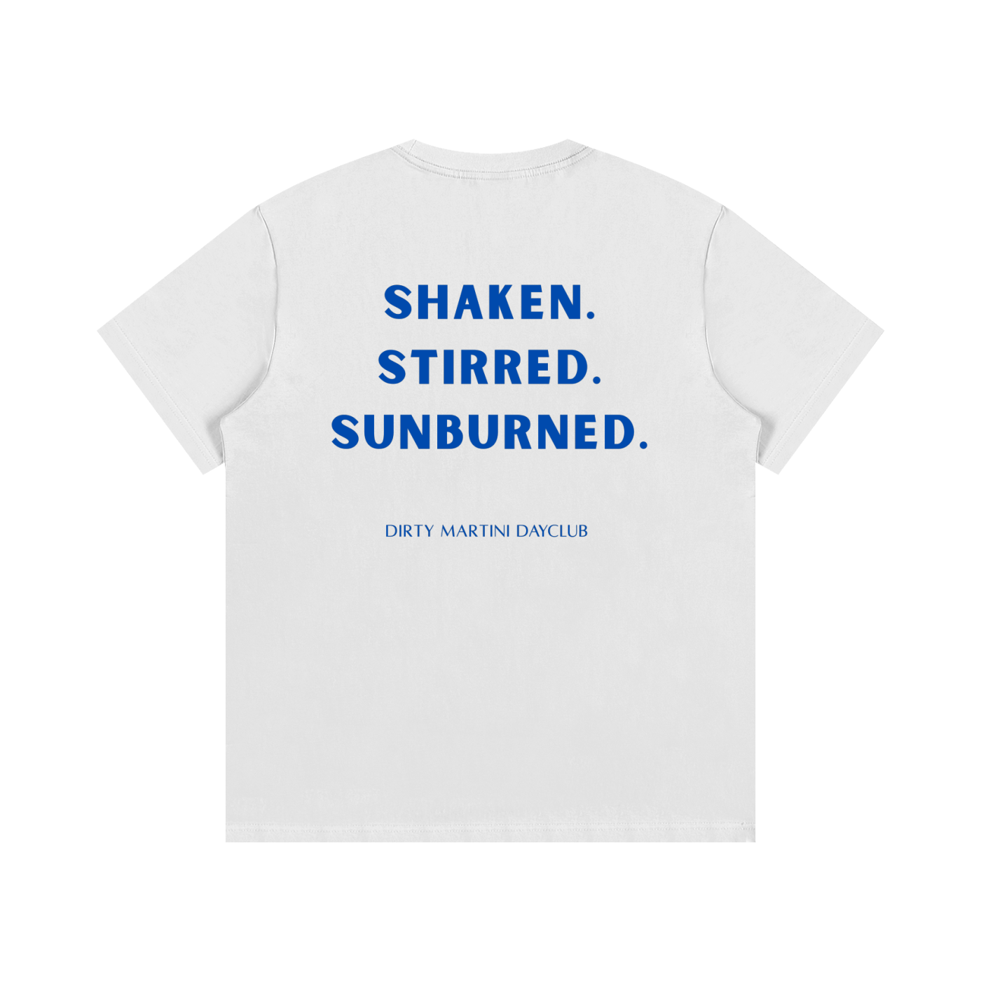 Shaken. Stirred. Sunburned. Cotton T-Shirt