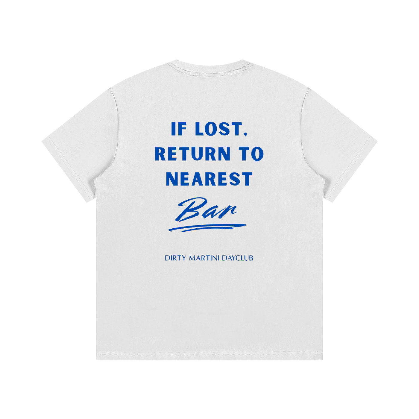 Return To Nearest Bar Cotton T-Shirt
