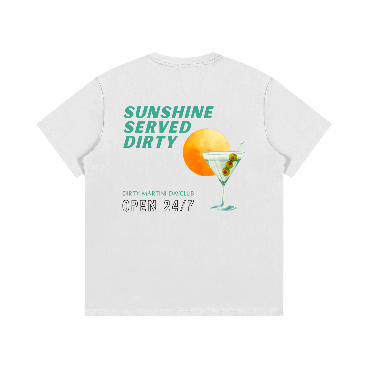 Sunshine Served Dirty Cotton T-Shirt
